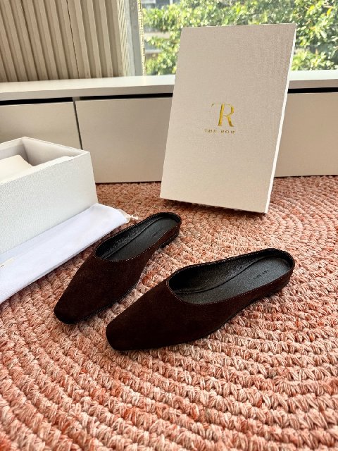 Counterfeit The Row Shoes back view visual reference