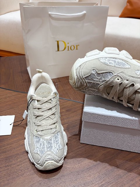 Counterfeit Christian Dior Shoes detail view visual reference