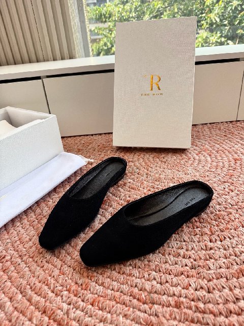 Counterfeit The Row Shoes back view visual reference