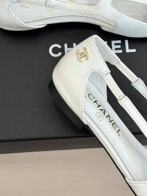 Counterfeit CHANEL Shoes detail view visual reference