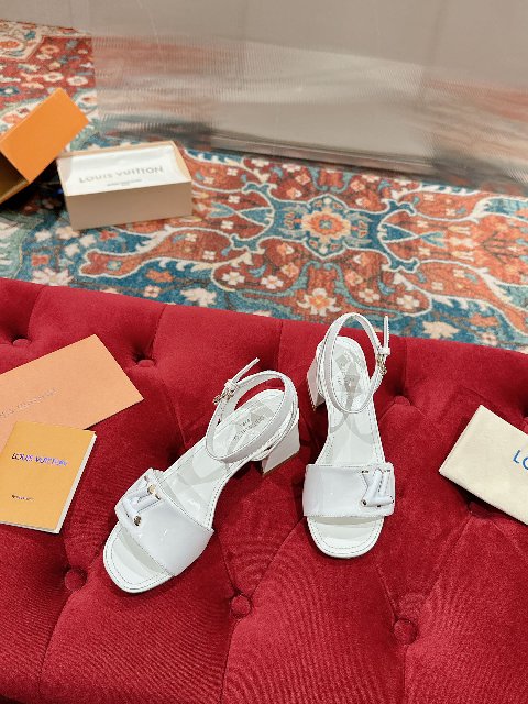 Counterfeit Louis Vuitton Shoes back view visual reference