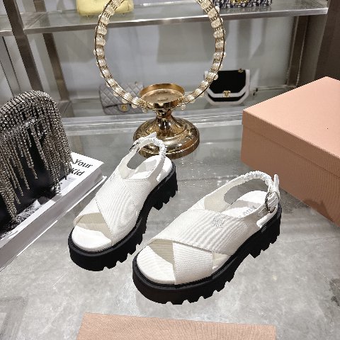 Counterfeit Miu Miu Shoes detail view visual reference