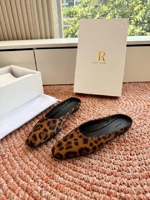 Counterfeit The Row Shoes back view visual reference