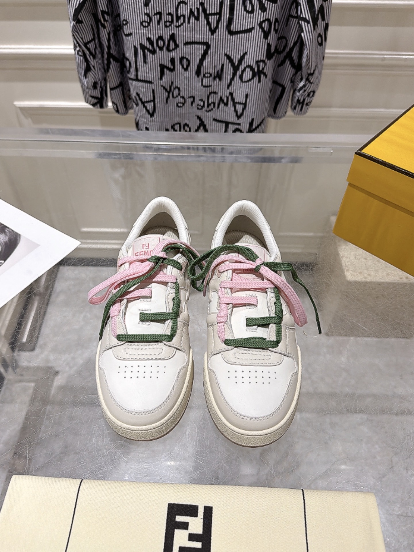 Counterfeit Fendi Match front view visual reference