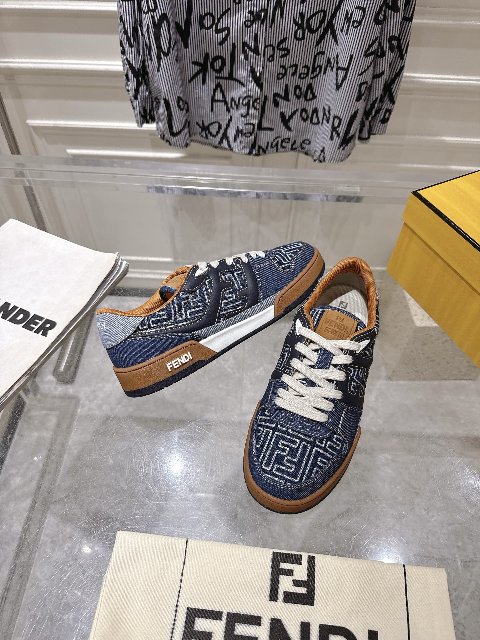 Counterfeit Fendi Match detail view visual reference