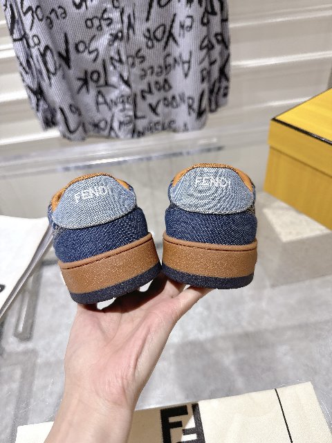 Counterfeit Fendi Match detail view visual reference