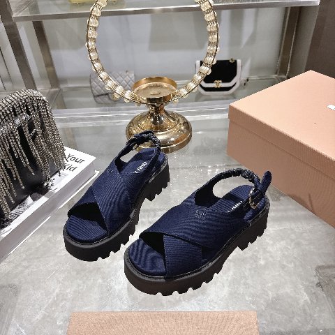 Counterfeit Miu Miu Shoes detail view visual reference