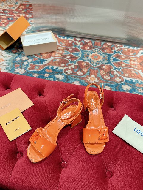 Counterfeit Louis Vuitton Shoes back view visual reference