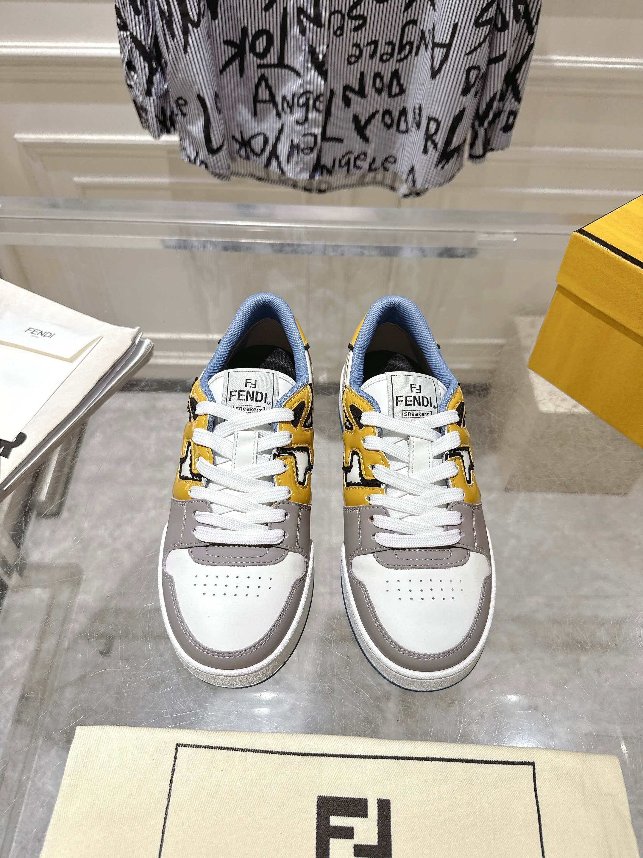 Counterfeit Fendi Match front view visual reference