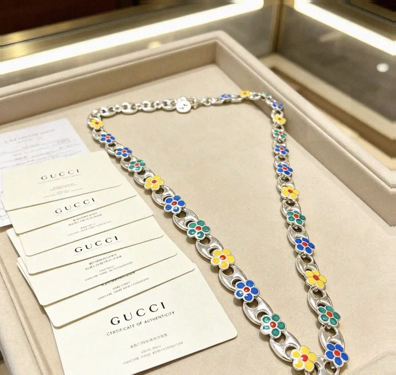 Counterfeit Gucci Anger Forest front view visual reference