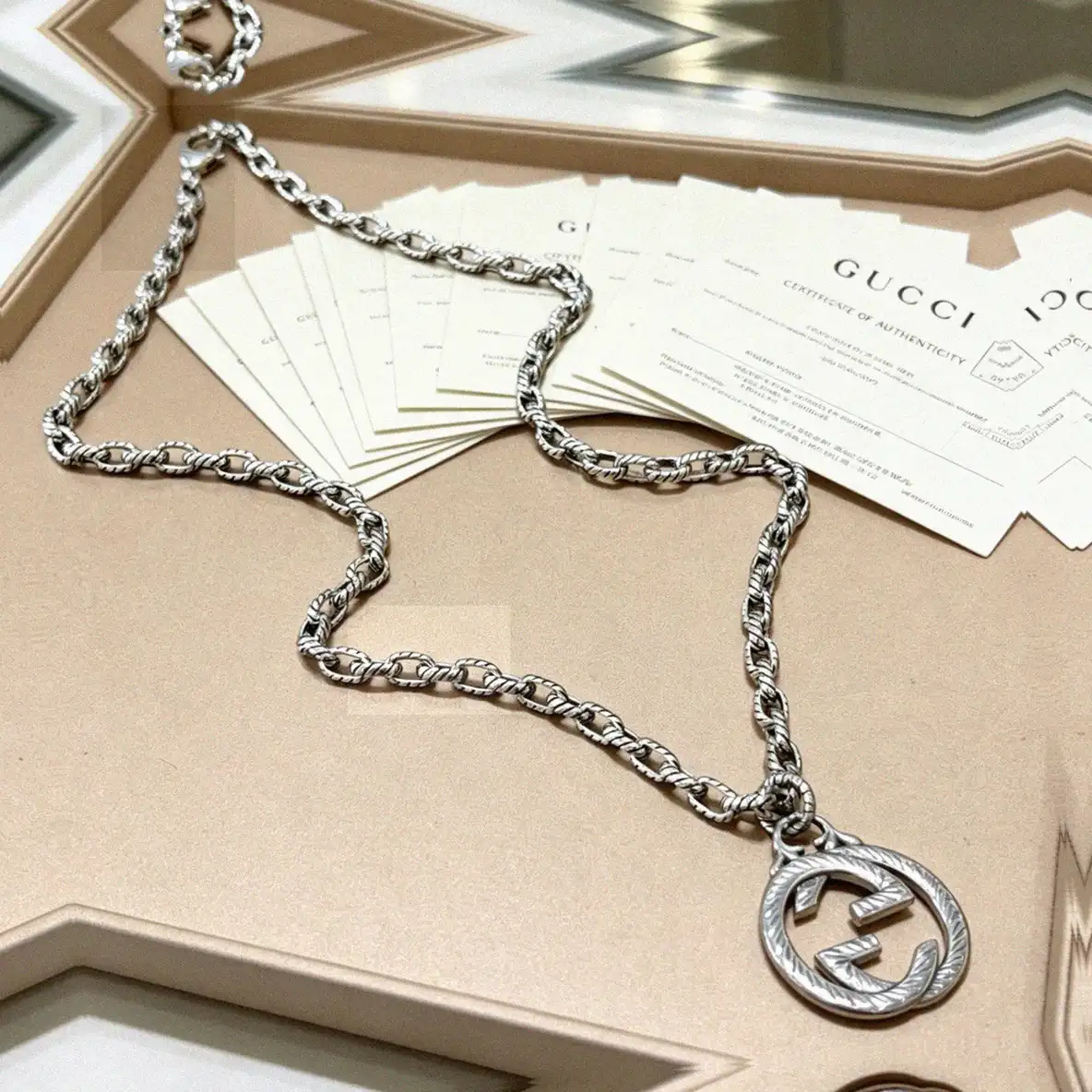 Counterfeit Gucci Anger Forest front view visual reference