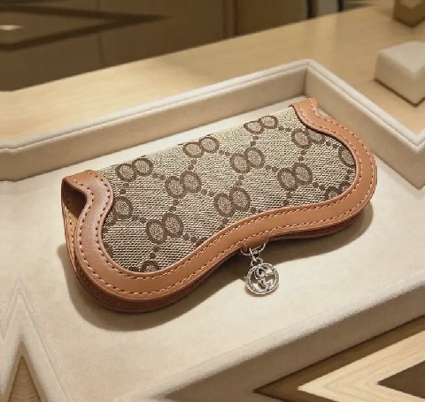 Counterfeit Gucci Anger Forest Keychain detail view visual reference