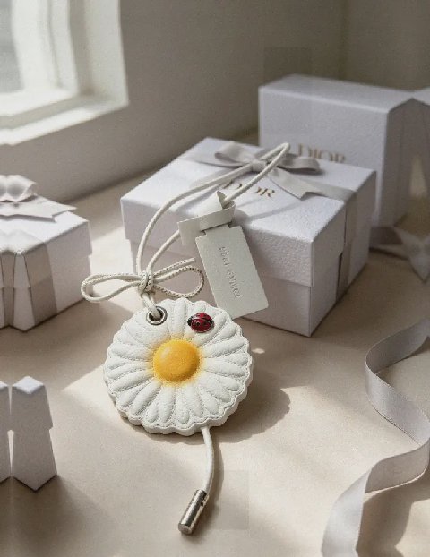Counterfeit Dior accessories detail view visual reference