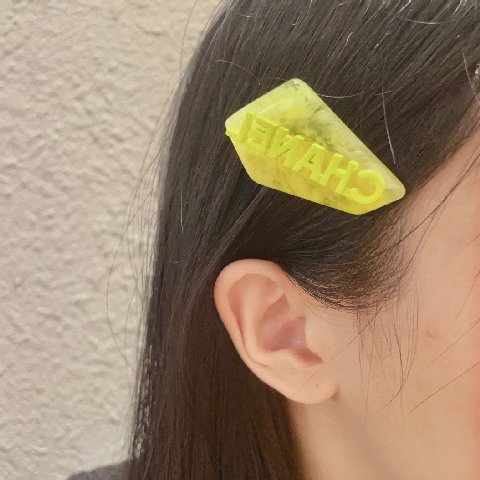 Counterfeit CHANEL accessories front view visual reference