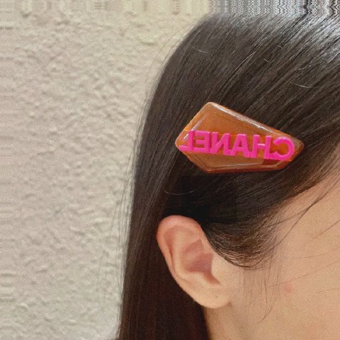 Counterfeit CHANEL accessories front view visual reference