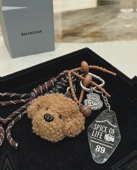 Counterfeit Balenciaga accessories detail view visual reference