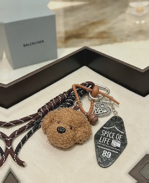 Counterfeit Balenciaga accessories detail view visual reference