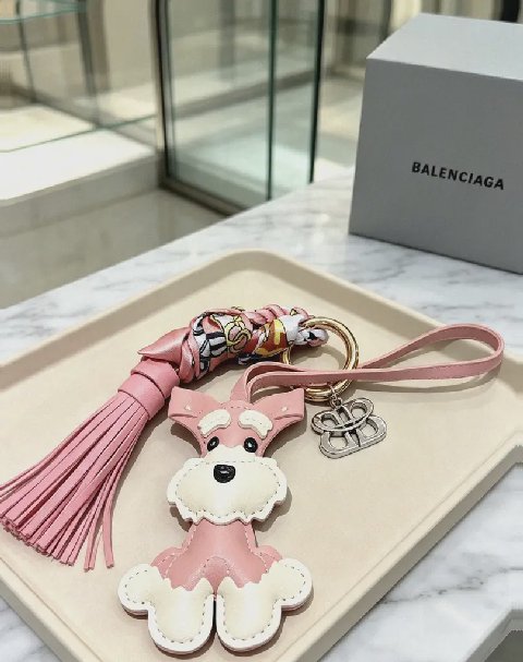 Counterfeit Balenciaga accessories back view visual reference
