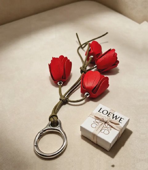 Counterfeit Loewe accessories detail view visual reference