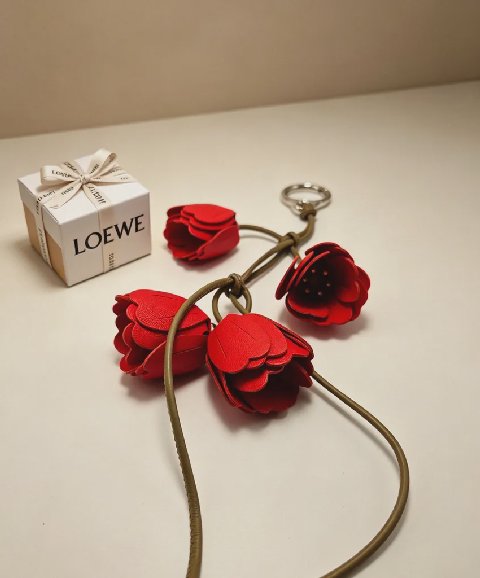 Counterfeit Loewe accessories detail view visual reference