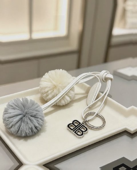 Counterfeit Balenciaga accessories detail view visual reference