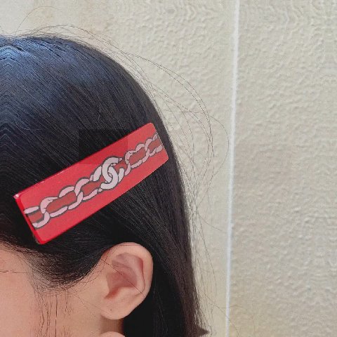 Counterfeit CHANEL accessories front view visual reference