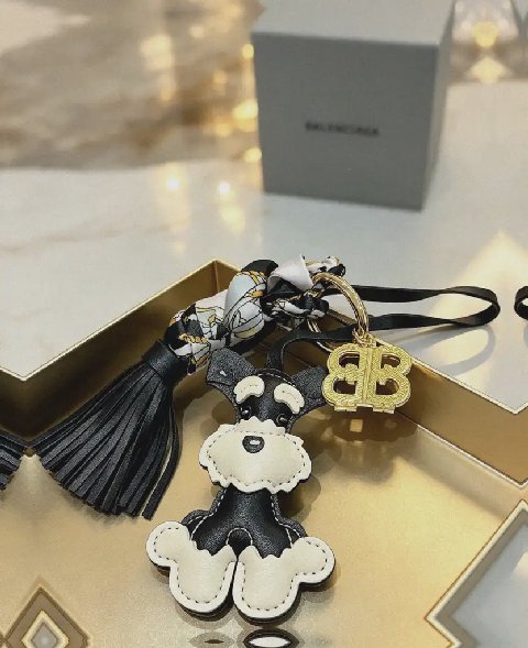 Counterfeit Balenciaga accessories detail view visual reference