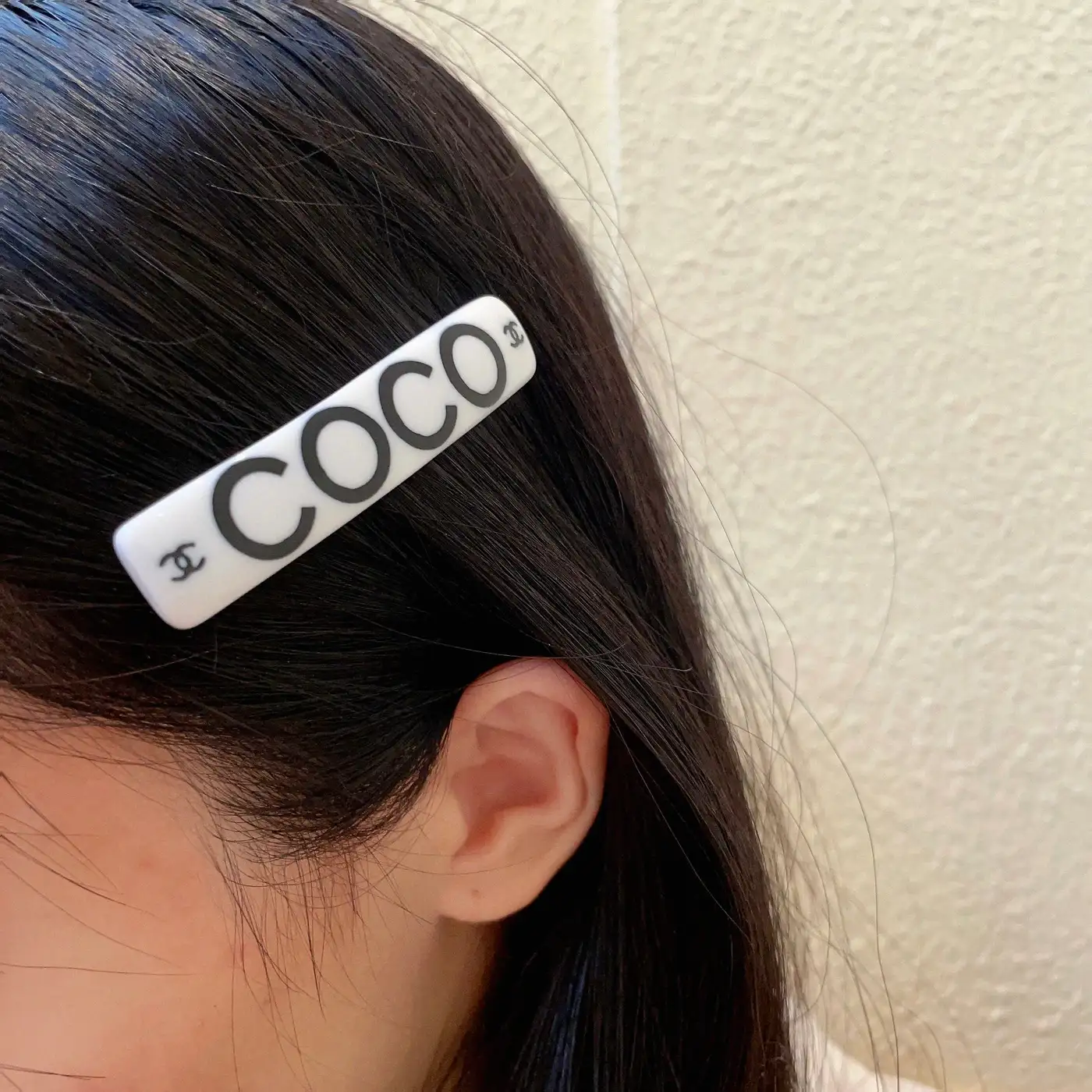 Counterfeit CHANEL accessories front view visual reference