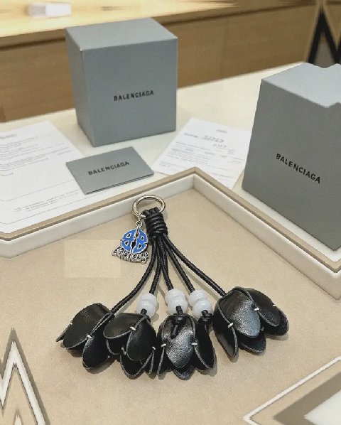 Counterfeit Balenciaga accessories detail view visual reference