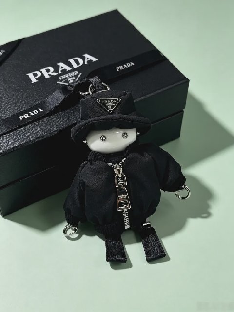 Counterfeit Prada accessories detail view visual reference