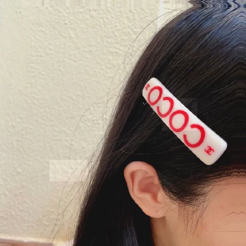 Counterfeit CHANEL accessories detail view visual reference