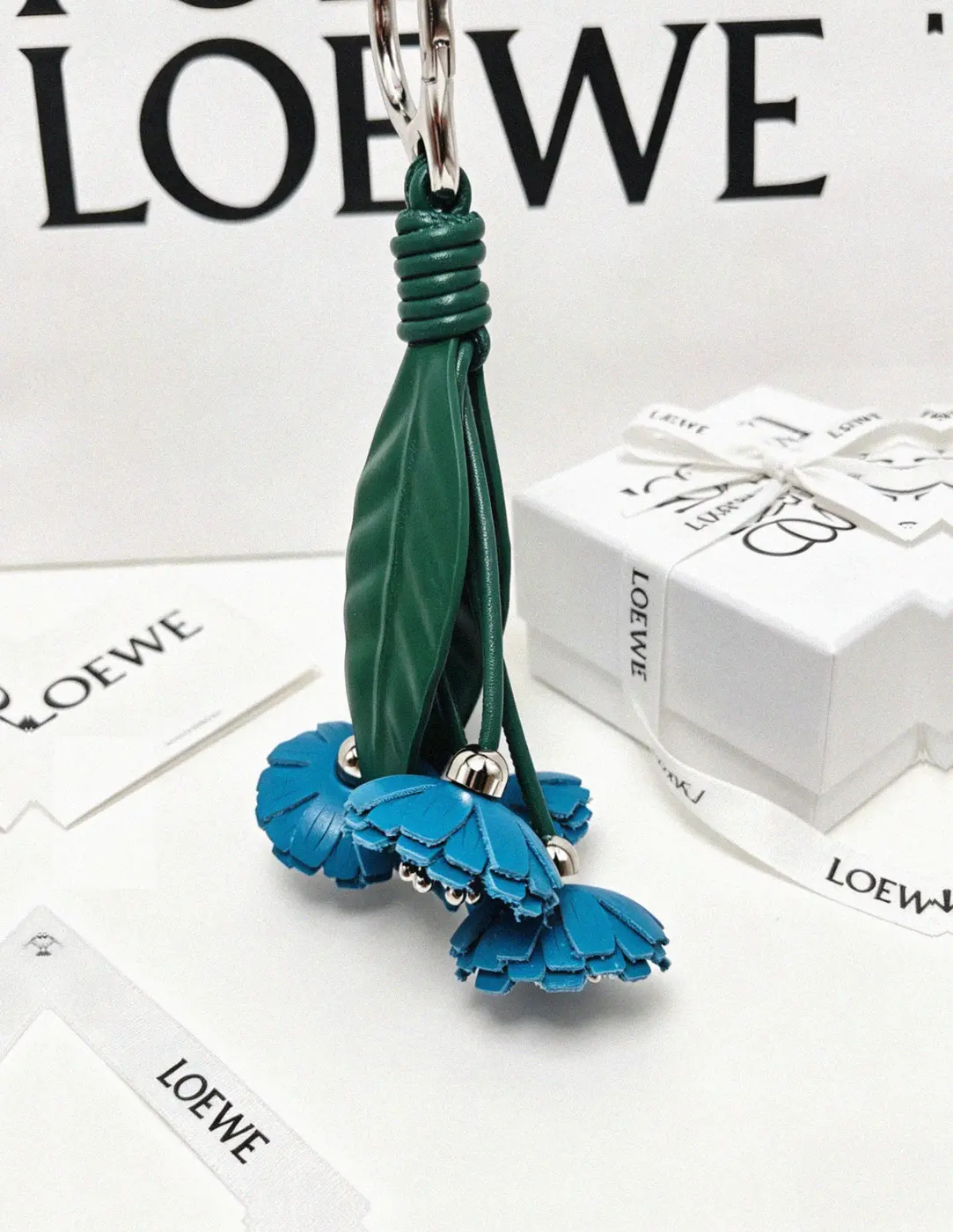 Counterfeit Loewe accessories front view visual reference
