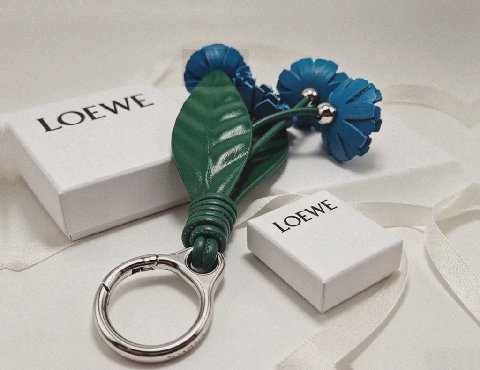 Counterfeit Loewe accessories detail view visual reference