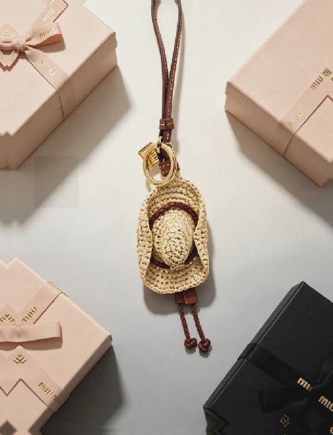Counterfeit Miu Miu accessories back view visual reference