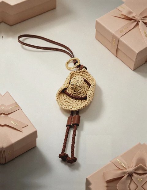 Counterfeit Miu Miu accessories detail view visual reference