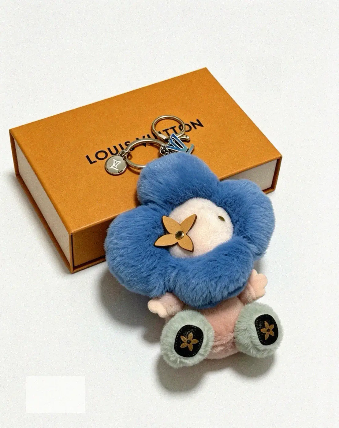 Counterfeit Louis Vuitton accessories front view visual reference