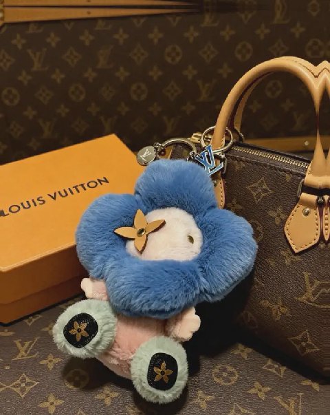 Counterfeit Louis Vuitton accessories detail view visual reference