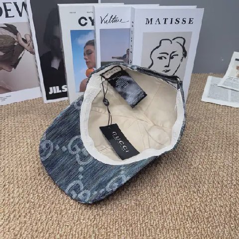 Counterfeit Gucci P45 detail view visual reference